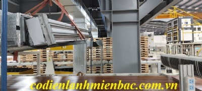 Thi công hệ thống ống gió tại Hải Phòng 